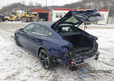 2025 Audi S5 Sportback Premium Tfsi Quattro Tiptronic from USA, damaged, VIN WAUB4CF53SA012770